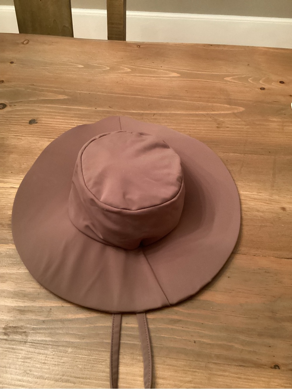 Wallaroo Aqua Hat Casual Traveler Beach Boat Sun Brown Drawstring Packable